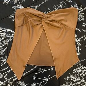 Front Twist Tube Top